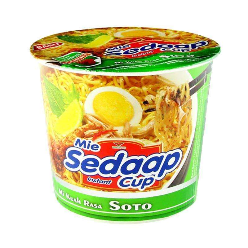 Pekanbaru Sedaap Mie Instant Soto Cup 81Gr