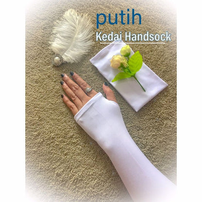 Pekanbaru Manset Jempol / Manset Tangan Wanita / Handsock Lembut