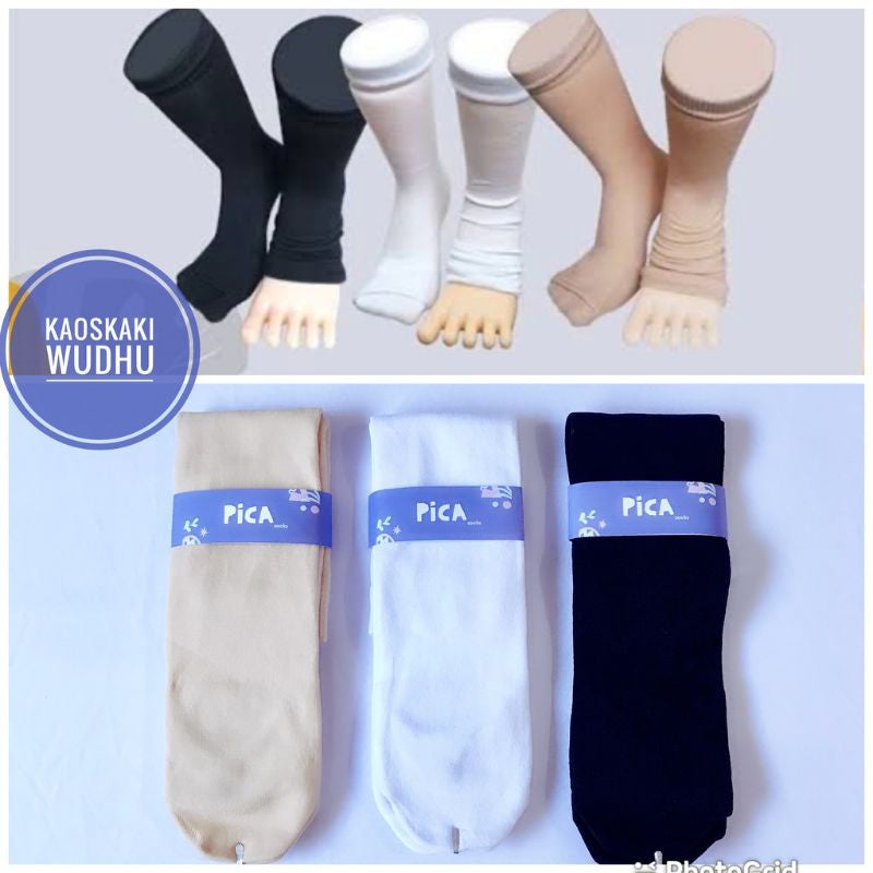 Pekanbaru Kaos Kaki Wudhu Bahan Tebal Nylon Spandek Premium