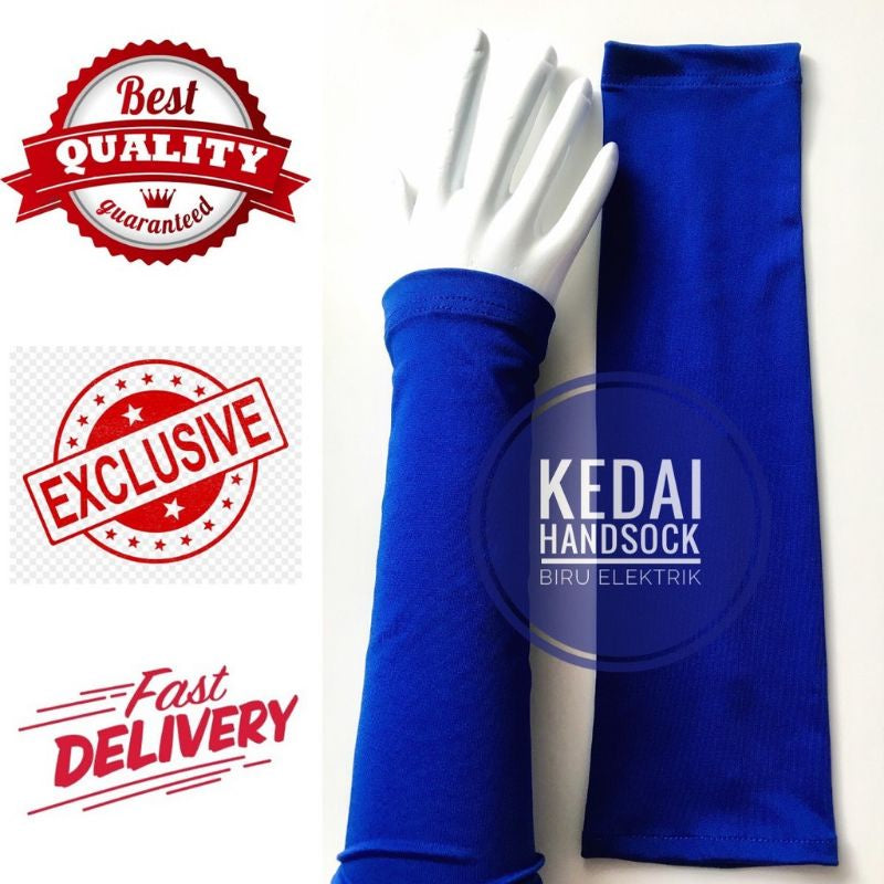 Pekanbaru Manset Tangan Polos Lengan Panjang / Handsock Tanpa Lubang Jempol