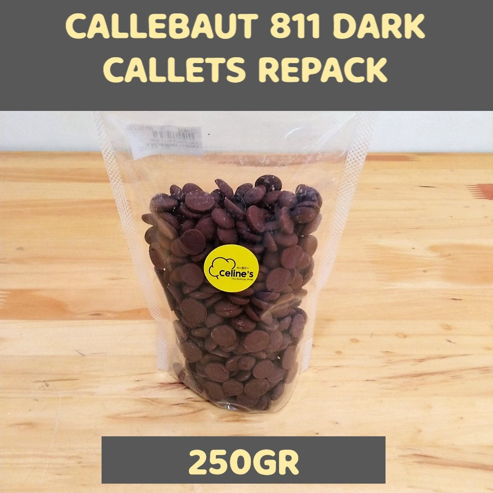 Pekanbaru [811] Callebaut Belgian Chocolate Couverture Dark Callets Repack 250Gr