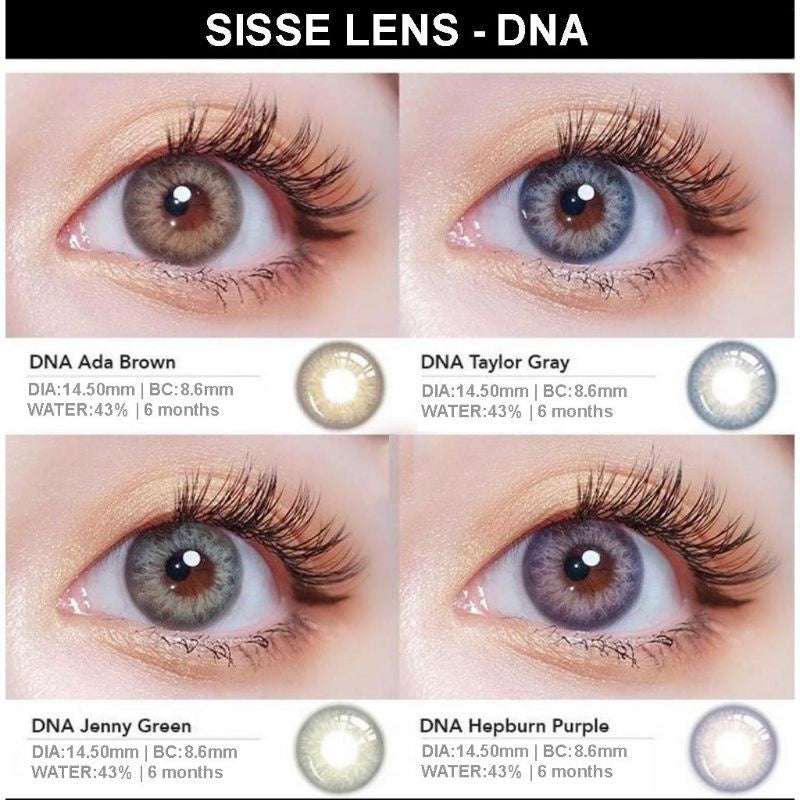 Pekanbaru Sisse Lens Dna Taylor Gray Normal S/D -5.00