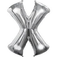 Pekanbaru BALON FOIL SILVER BALON HURUF Angka 16 inch 40 cm Ulang Tahun Love Star ABCDEFGHIJKLMNOPQRSTUVWXYZ Balloon Supplies Happy Birthday