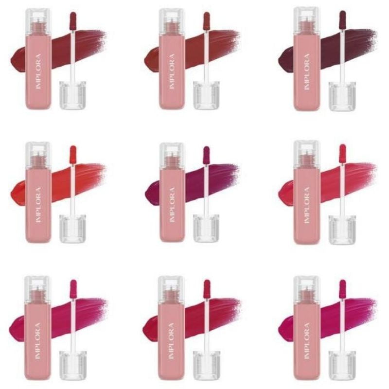 Pekanbaru Implora Jelly Tint Implora Jelly Tint 3X Bibir Halus, Glossy, Dan Bervolume