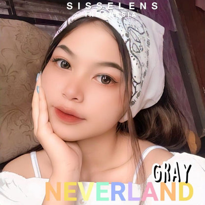 Pekanbaru Sisse Lens Softlens Neverland Gray Dan Brown Normal Dan Mines