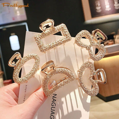 Pekanbaru Jepit Rambut Bentuk Geometris Bahan Alloy Untuk Wanita