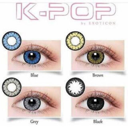 Pekanbaru Softlens Kpop 16 Mm Bigeyes Normal/Softlens/Soflen