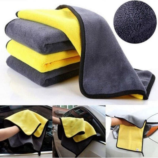 Pekanbaru Kain Lap Microfiber Serbaguna 30X30Cm Kain Lap Mobil Motor 2 Sisi Multifungsi