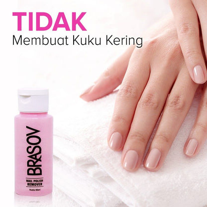 Pekanbaru Brasov Nail Polish Remover 65Ml | Pembersih Cat Kuku