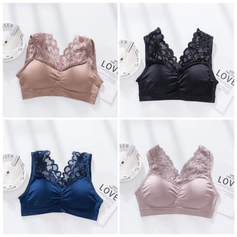 Pekanbaru Bra Fashion Wanita Tanpa Kawat Sexy Bh Pakaian Dalam Wanita