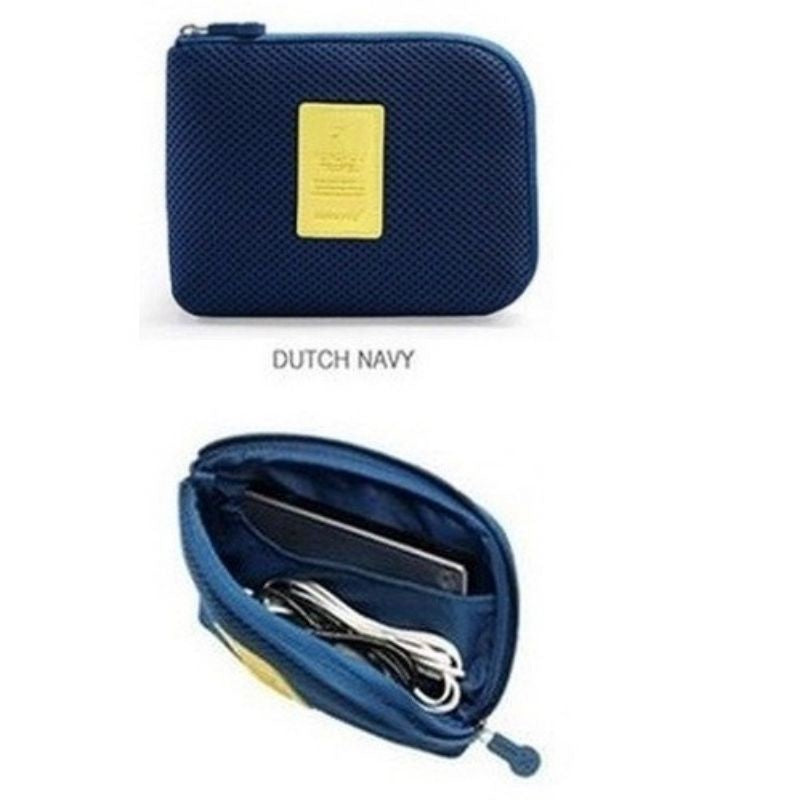 Pekanbaru Dompet Travel Pouch / Organizer Cable Pouch Travel / Shockproof Mesh Travel