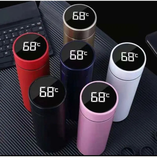 Pekanbaru Termos Suhu Temperature / Smart LED Thermos Tumbler Stainless Steel