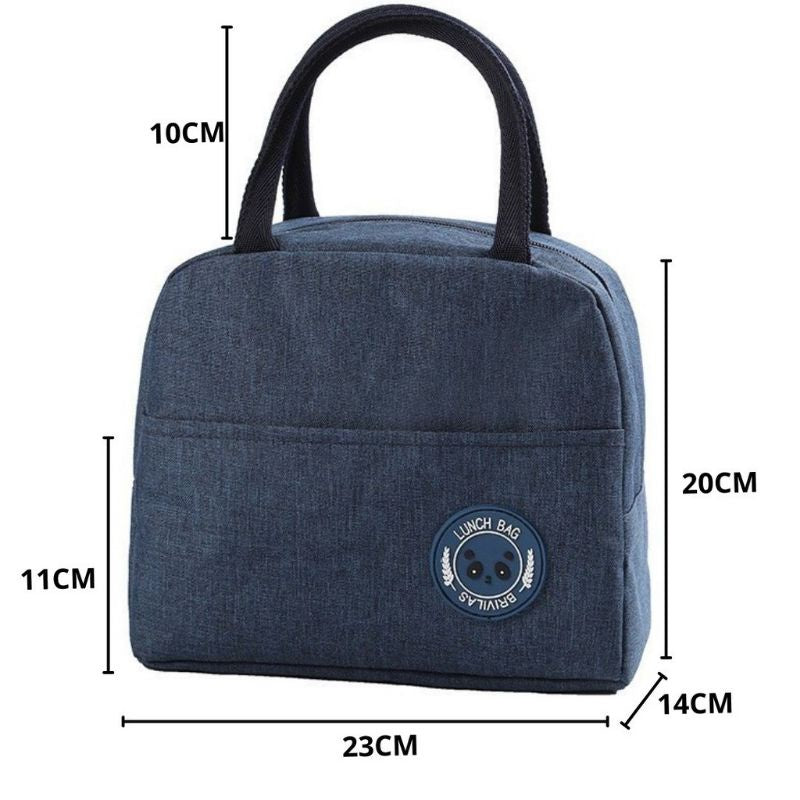 Pekanbaru Tas Bekal Makan Murah Souvenir Organizer Lunch Box Bag Cooler Bag Mini Travel Style Pouch