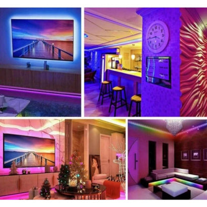 Pekanbaru Lampu Led Strip 5050 Warna Putih Merah Biru Hijau Kuning(Warm White) Per Meter