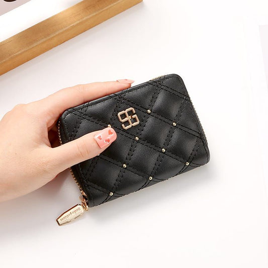Pekanbaru Dompet Kartu Polos Wanita Kecil Import Dompet Kulit Korea Mini