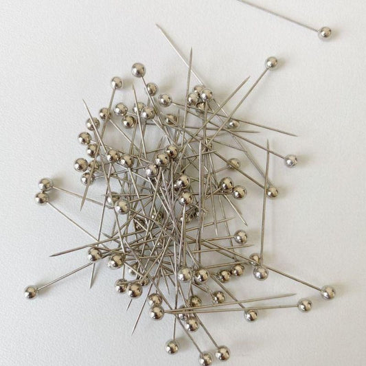 Pekanbaru Jarum Pentul Mika Silver Stainless Anti Karat Haodie Dressmaker Pins