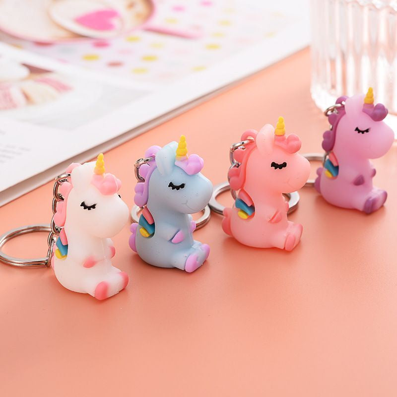 Pekanbaru Gantungan Kunci Premium/Unicorn/Bear/Cartoon