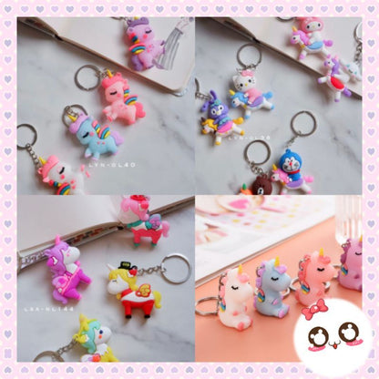Pekanbaru Gantungan Kunci Premium/Unicorn/Bear/Cartoon