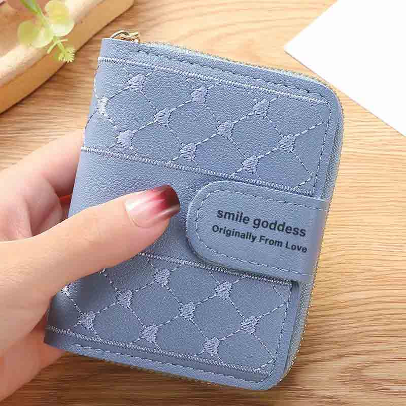 Pekanbaru Dompet Lipat Wanita D816 / D916 Dompet Kartu / Dompet Koin / Dompet Lipat Mini Wanita Korean Fashion Trendy Import