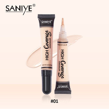 Pekanbaru Saniye Bpom Flawless Concealer Full Coverage Concealer Cair 6