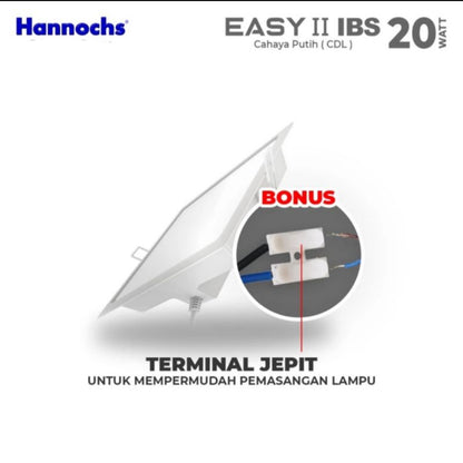 Pekanbaru Hannochs Lampu Led Downlight / Lampu Ceiling Plafon Hannochs Easy Cool Daylight Ibs 3W/5W/7W/9W/12W/15W/20W
