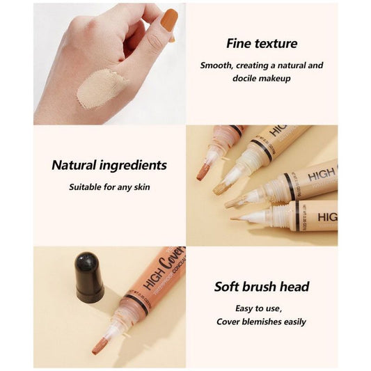 Pekanbaru Saniye Bpom Flawless Concealer Full Coverage Concealer Cair 6