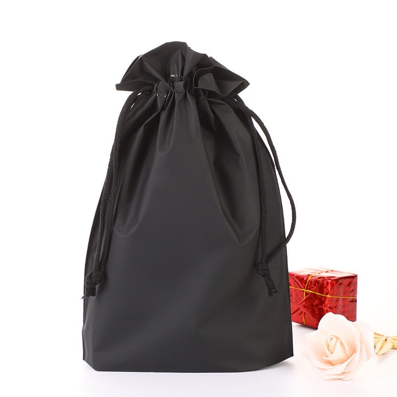 Pekanbaru HR-Premium Drawstring Pouch Bag Tas Serut Packaging Makeup Kantong Travel Warna Pastel Sebaguna Bahan Tebal Organizer Bag Anti Air Tempat Penyimpanan Pakaian Make Up Pouch Serut Murah
