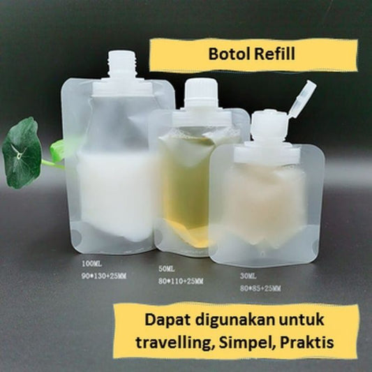 Pekanbaru Botoll Refill Tempat Sabun Cair Travel Plastik Fliptop Travel Organizer