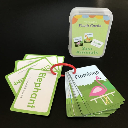 Pekanbaru [IA] Flash Card Edukasi Anak Mainan Edukasi Anak Kartu Pintar Balita Flash Card Bahasa Inggris