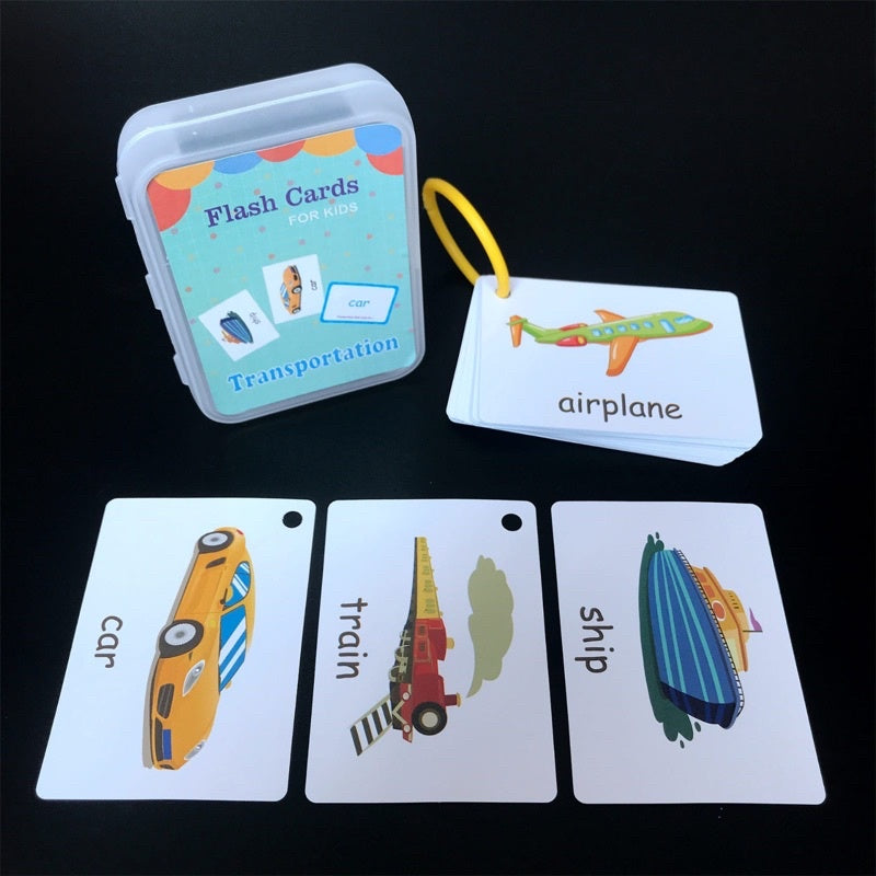 Pekanbaru [IA] Flash Card Edukasi Anak Mainan Edukasi Anak Kartu Pintar Balita Flash Card Bahasa Inggris