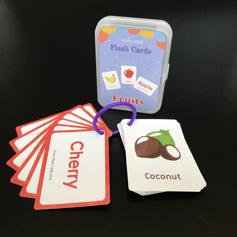 Pekanbaru [IA] Flash Card Edukasi Anak Mainan Edukasi Anak Kartu Pintar Balita Flash Card Bahasa Inggris