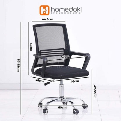 Pekanbaru Homedoki Kursi Kantor / Kursi Gaming / Kursi Putar / Kursi Kerja / Kursi Jaring