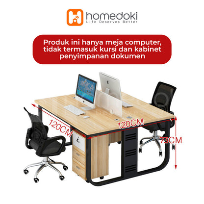 Pekanbaru Homedoki Meja Kerja Minimalis/ Computer Desk /Meja Kantor