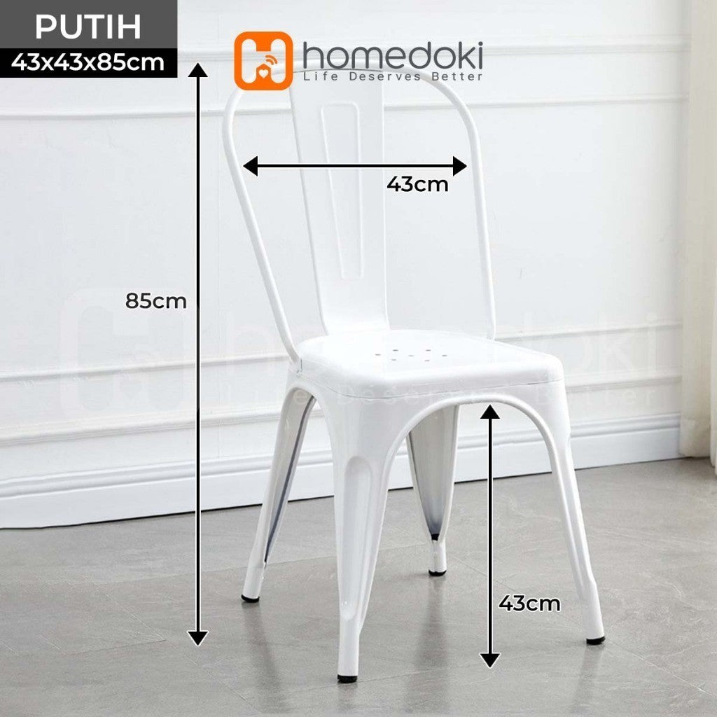 Pekanbaru Homedoki Kursi Besi Cafe/Kursi Besi Bar/Kursi Cafe/Kursi Cafe Industrial/Kursi Besi