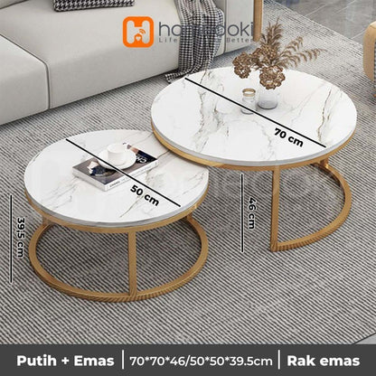 Pekanbaru Homedoki Meja Tamu Minimalis / Meja Kopi / Coffee Table / Meja Kayu / Meja Makan