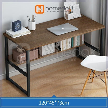 Pekanbaru Homedoki Meja Belajar Minimalis/  Meja Gaming / Meja Komputer / Meja Kantor / Meja Rias Panjang / Meja Kamar Tidur Sederhana