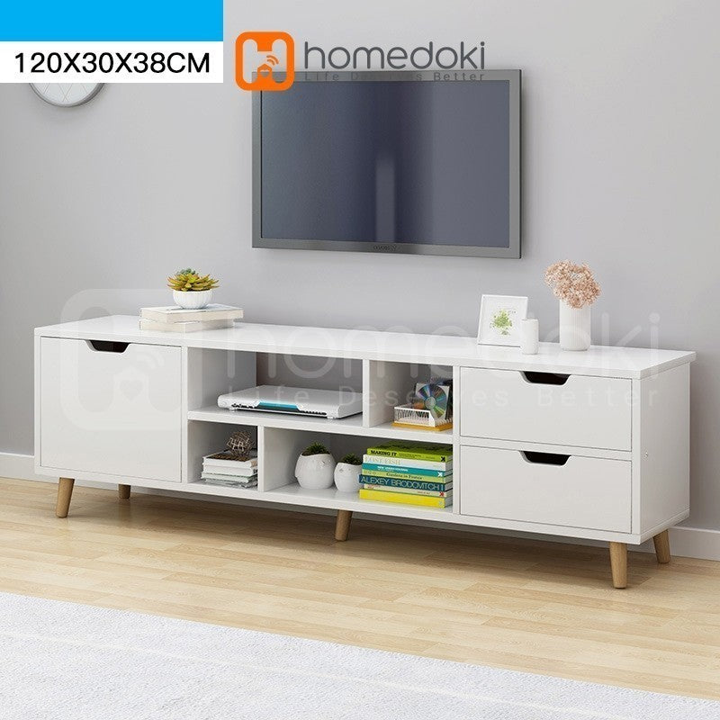 Pekanbaru Homedoki  Meja Tv Kayu Tv Serbaguna Minimalis Jumbo Meja Tv Minimalis Tv Meja Tv Rak Tv Minimalis Bufet Tv Minimalis Kayu Modern Murah