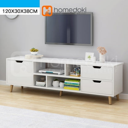 Pekanbaru Homedoki  Meja Tv Kayu Tv Serbaguna Minimalis Jumbo Meja Tv Minimalis Tv Meja Tv Rak Tv Minimalis Bufet Tv Minimalis Kayu Modern Murah
