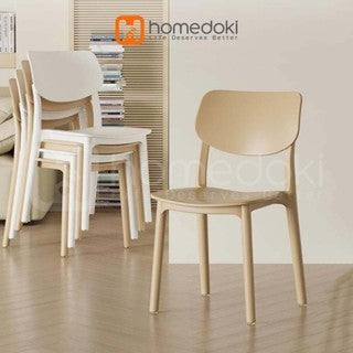 Pekanbaru Homedoki Kursi Plastik/Kursi Kantor/Kursi Belajar/Kursi Teras/Kursi Santai/Kursi Kerja/Kursi Makan/Kursi Cafe