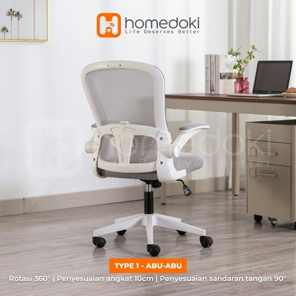 Pekanbaru Homedoki Kursi Kantor / Kursi Gaming / Kursi Putar / Kursi Kantor Hidrolik / Kursi Jaring / Kursi Ergonomis