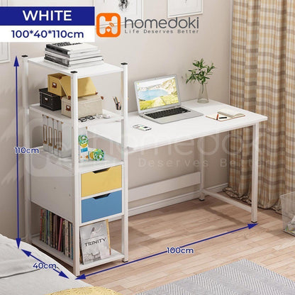 Pekanbaru Homedoki Meja Komputer Minimalis/Meja Belajar/Meja Kerja/ Meja Gaming/Meja Kantor
