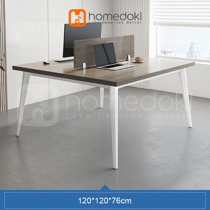 Pekanbaru Homedoki Meja /Meja Kantor / Computer Desk /Meja Kantor / Meja Kayu Minimalis / Meja Kerja