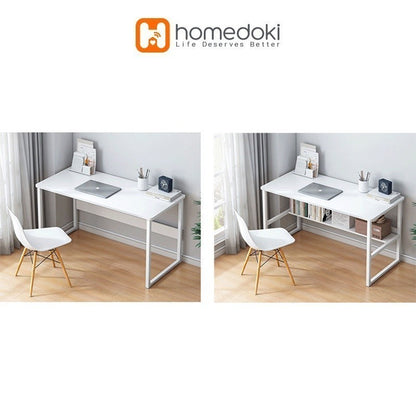 Pekanbaru Homedoki Meja Belajar Minimalis/  Meja Gaming / Meja Komputer / Meja Kantor / Meja Rias Panjang / Meja Kamar Tidur Sederhana
