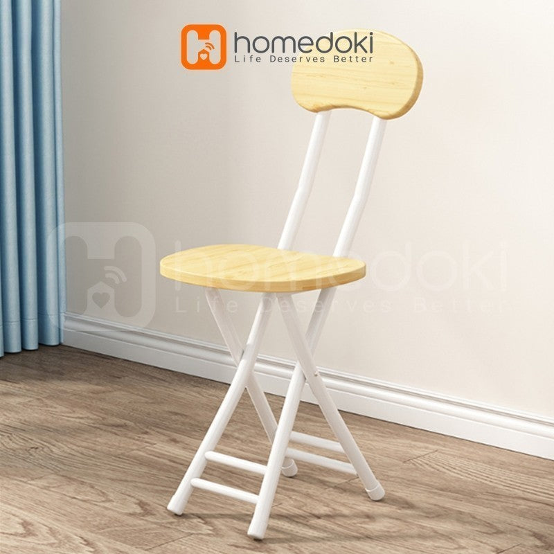 Pekanbaru Homedoki Meja Lipat Minimalis/  Meja Lipat Kayu / Meja Makan Portable / Meja Makan Lipat / Meja Lipat Portable