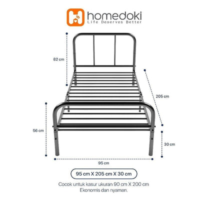 Pekanbaru Homedoki Classicbed Series /Tatakan Divan Besi Bisu Ekonomi / Divan Dipan Yang Tebal Dan Tebal