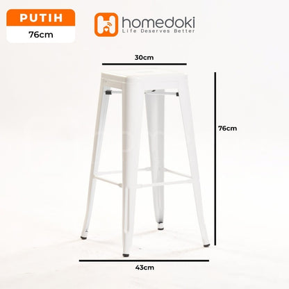 Pekanbaru Homedoki Kursi Besi Cafe/Kursi Besi Bar/Kursi Cafe/Kursi Cafe Industrial/Kursi Besi