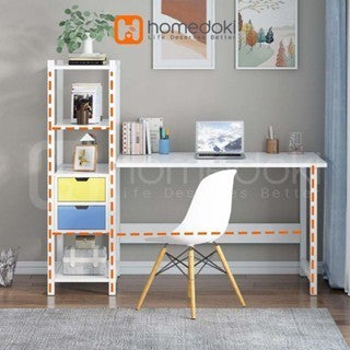 Pekanbaru Homedoki Meja Komputer Minimalis/Meja Belajar/Meja Kerja/ Meja Gaming/Meja Kantor