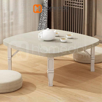 Pekanbaru Homedoki Meja Lesehan Lipat/Meja Lesehan/Meja Lipat/Meja Lesehan Aesthetic/Meja Makan Lipat/Meja Makan