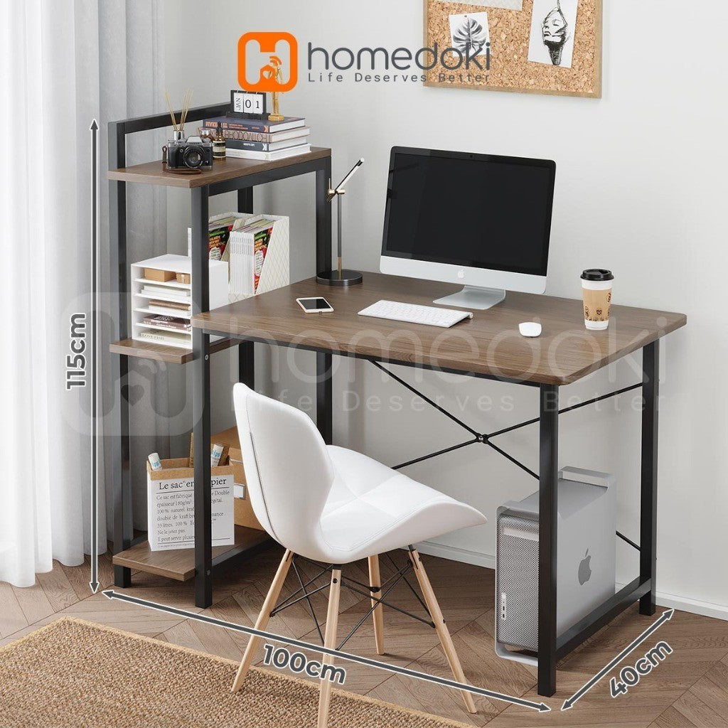 Pekanbaru Homedoki Meja Komputer Minimalis/Meja Belajar/Meja Kerja/ Meja Gaming/Meja Kantor