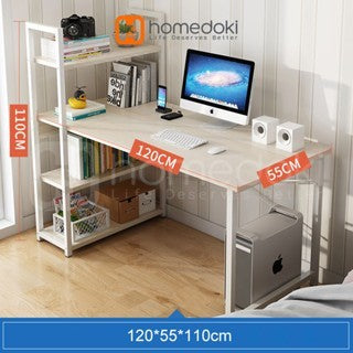 Pekanbaru Homedoki Meja Belajar Minimalis/Meja Komputer Minimalis/Meja Gaming Minimalis/Meja Belajar Anak/Meja Belajar Aesthetic